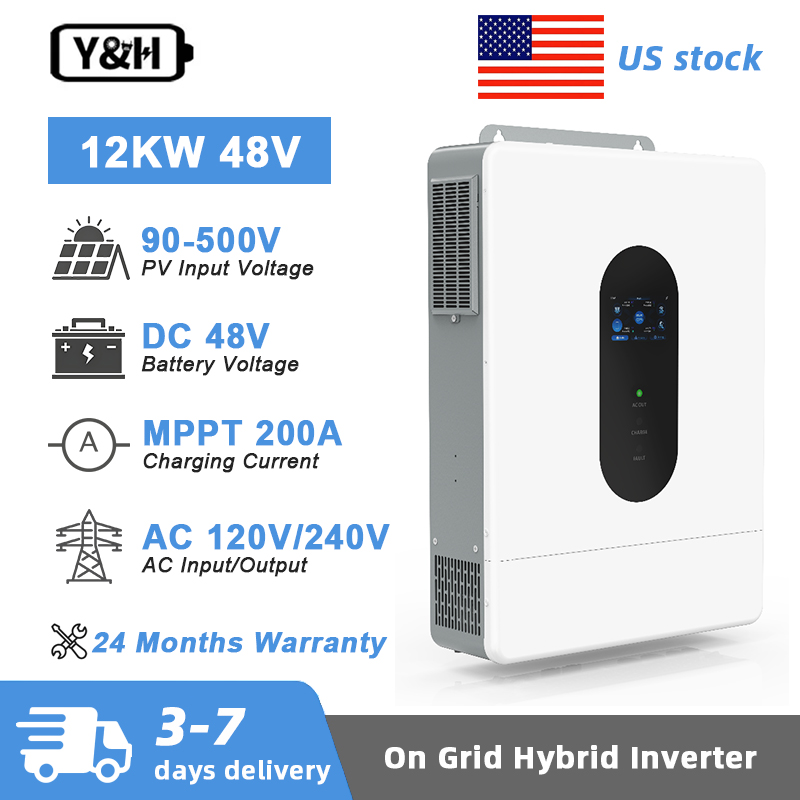 Y&H 12KW ハイブリッドソーラーインバーター 48V  - Drone Solar Charger のレビューと価格