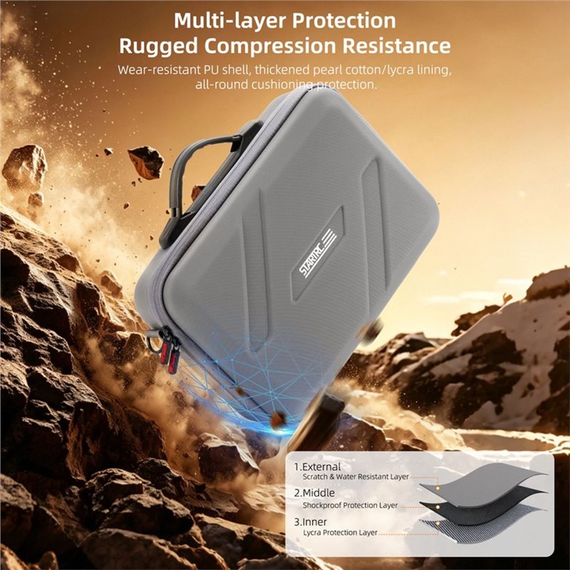 STARTRC キャリングケース トラベルショルダーバッグ  - Drone Carrying Case のレビューと価格
